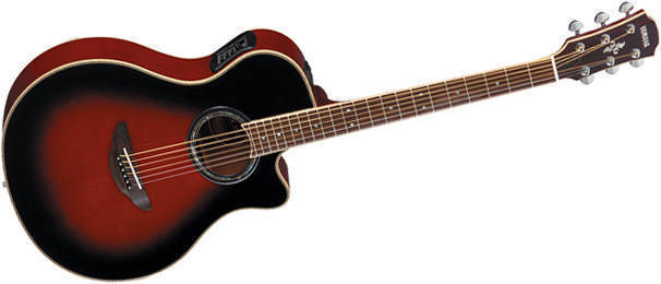 Yamaha APX700II Thin-Line Acoustic Electric Guitar - Sand