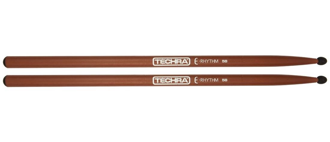 E-Rhythm Rubber Tipped 5B Drumsticks