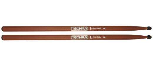 Techra - E-Rhythm Rubber Tipped 5B Drumsticks