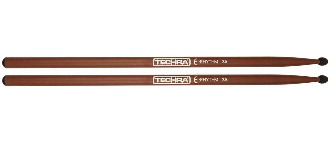 E-Rhythm Rubber Tipped 7A Drumsticks