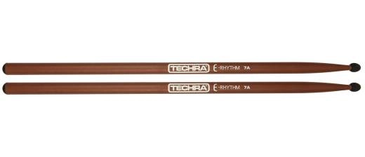 Techra - E-Rhythm Rubber Tipped 7A Drumsticks