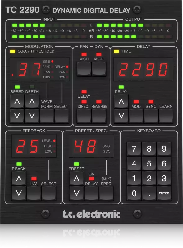 TC2290-DT Dynamic Delay Plug-In with Desktop Interface