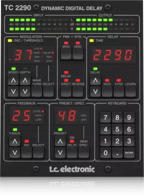 TC Electronic - TC2290-DT Dynamic Delay Plug-In with Desktop Interface