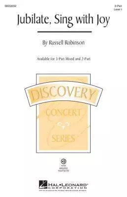 Jubilate, Sing with Joy - Robinson - 2pt