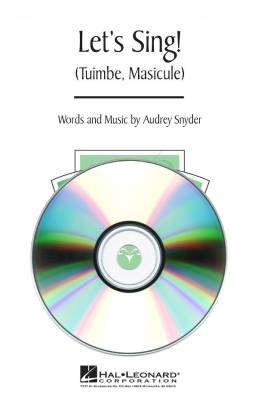 Let\'s Sing (Tuimbe, Masicule) - Snyder - VoiceTrax CD