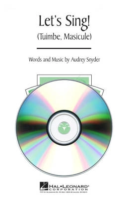 Hal Leonard - Lets Sing (Tuimbe, Masicule) - Snyder - VoiceTrax CD