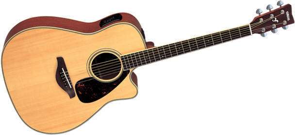 FGX720SCA - Acoustic Electric Guitar - Natural