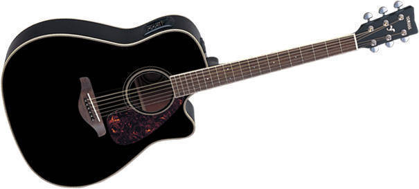 FGX720SCA - Acoustic Electric Guitar - Black