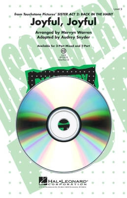 Hal Leonard - Joyful, Joyful (from Sister Act 2: Back in the Habit) - Beethoven/Snyder/Warren - VoiceTrax CD