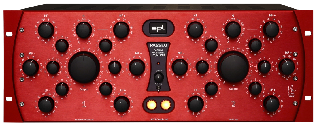 PASSEQ Passive EQ Mastering Equalizer - Red