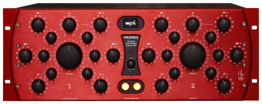 PASSEQ Passive EQ Mastering Equalizer - Red