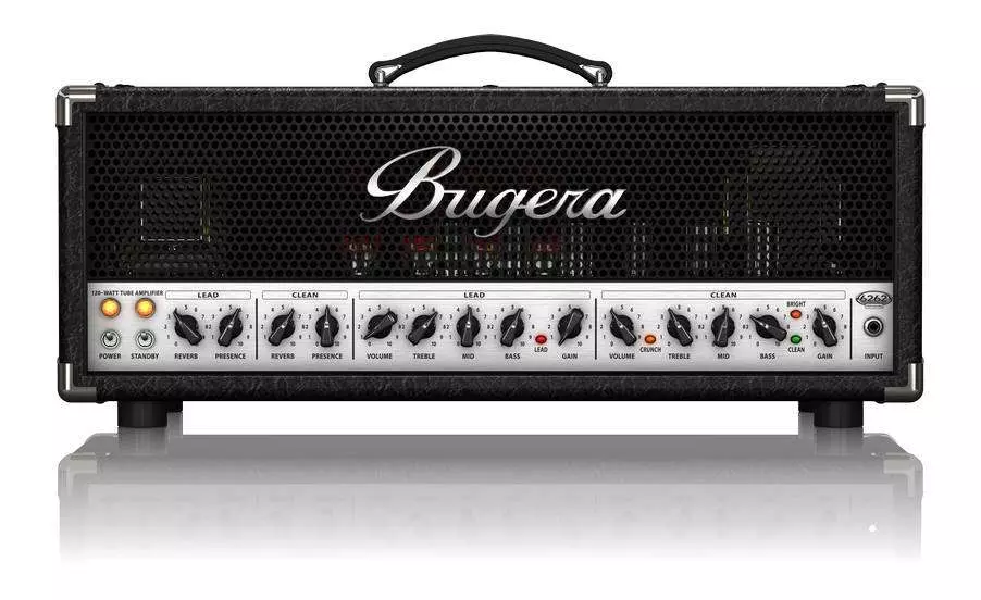 Tête d\'amplificateur à tube à 2 canaux avec réverbération 6262 Infinium Ultimate Rock Tone 120W