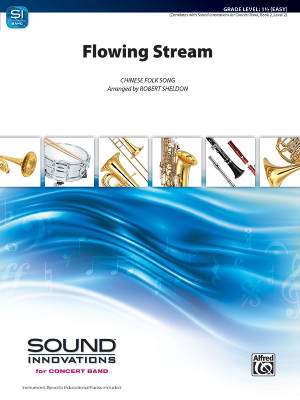 Alfred Publishing - Flowing Stream (Chinese Folk Song) - Sheldon- Concert Band - Gr. 1.5