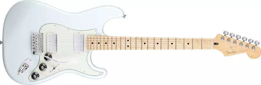 Blacktop Strat HH - Maple Neck in Sonic Blue