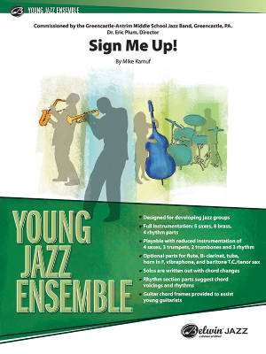 Sign Me Up! - Kamuf - Jazz Ensemble - Gr. 2