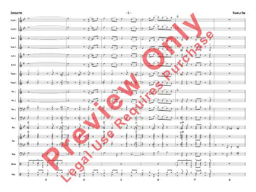 Rumble Bee - Lopez - Jazz Ensemble - Gr. 0.5