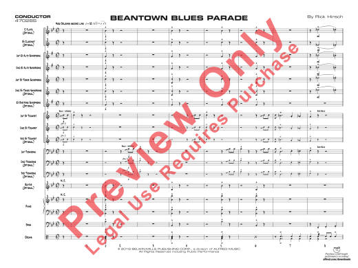Beantown Blues Parade - Hirsch - Jazz Ensemble - Gr. 1