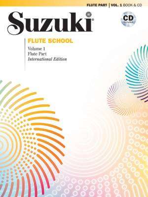 Suzuki Flute School, Volume 1 (International Edition) - Suzuki - Flute - Book/CD