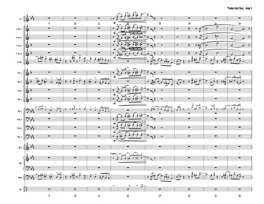 Three and One - Jones/Carubia - Jazz Ensemble - Gr. 4.5
