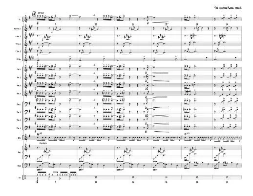 Meeting Place - Jones/Carubia - Jazz Ensemble - Gr. 3