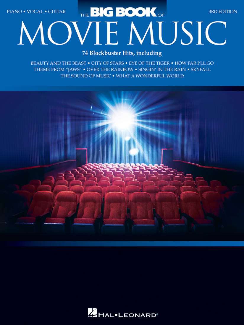 The Big Book of Movie Music (3rd Edition) - Piano/Vocal/Guitar - Book