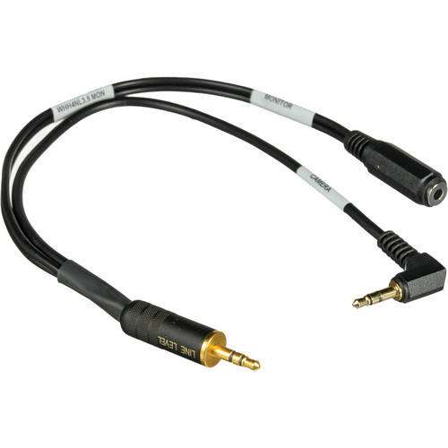 WHH4NL 3.5 MON Line to Microphone Attenuator Cable