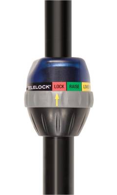 TS-99BL Tall Telelock Speaker Stand with Leveling Leg