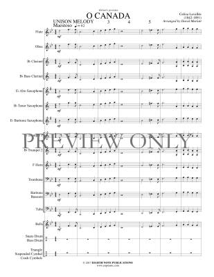 O Canada - Lavallee/Marlatt - Concert Band - Gr. 1