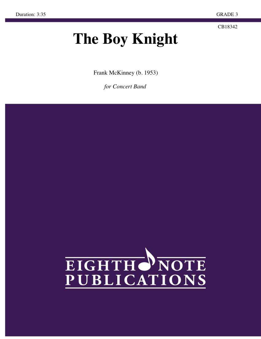 The Boy Knight - McKinney - Concert Band - Gr. 3