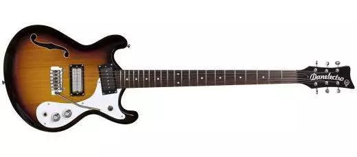 66 Baritone Electric Guitar - 3 Tone Sunburst