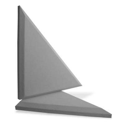 Apex Accent Triangle Panel - 24\'\', Grey (2-Pack)