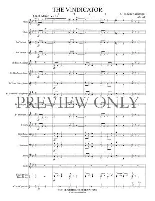 The Vindicator - Kaisershot - Concert Band - Gr. 1.5