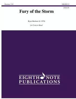 Eighth Note Publications - Fury of the Storm - Meeboer - Concert Band - Gr. 0.5