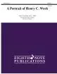 Eighth Note Publications - A Portrait of Henry C. Work - Wada - Concert Band - Gr. 2