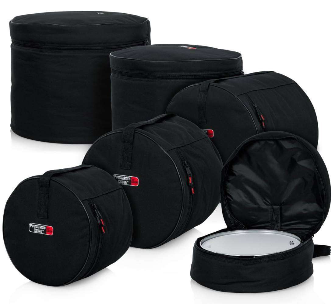 Padded Bag Set for Fusion Drum Kit w/14x12\'\' FT