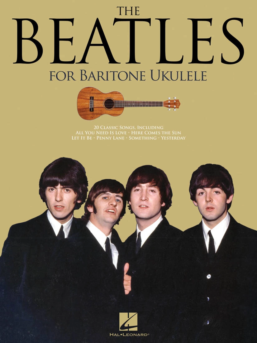 The Beatles for Baritone Ukulele - Ukulele TAB - Book