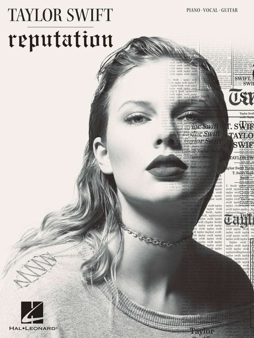 Taylor Swift: Reputation - Piano/Vocal/Guitar - Book