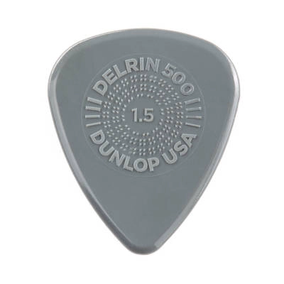 Dunlop - Prime Grip Delrin 500 Players Pack (12 Pack) - 1.5mm