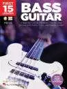 Hal Leonard - First 15 Lessons: Bass Guitar - Liebman - Book\/Media Online