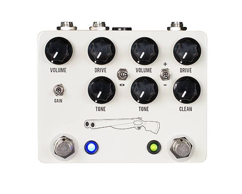 Double Barrel V4 Overdrive/Distortion Pedal