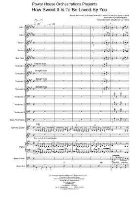 How Sweet It Is To Be Loved By You - Payne - Jazz Combo - Gr. Difficult