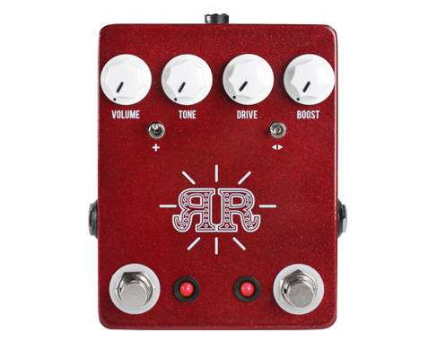 Ruby Red - Butch Walker Signature Overdrive / Fuzz / Boost Pedal
