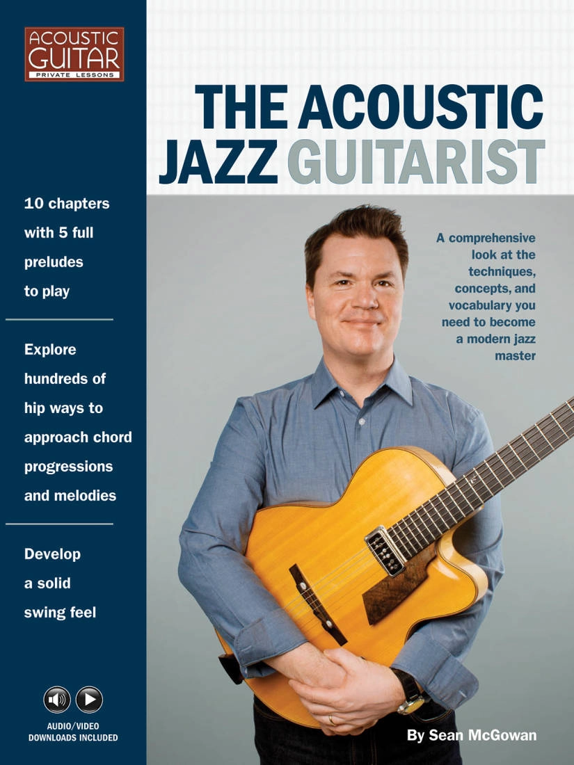 The Acoustic Jazz Guitarist - McGowan - Guitar TAB - Book/Media Online