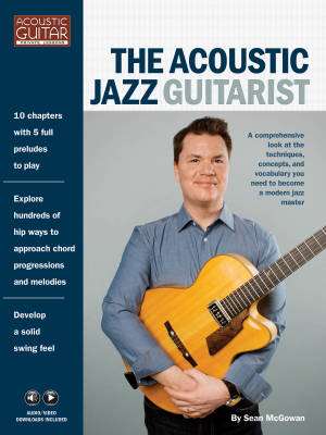 The Acoustic Jazz Guitarist - McGowan - Guitar TAB - Book/Media Online