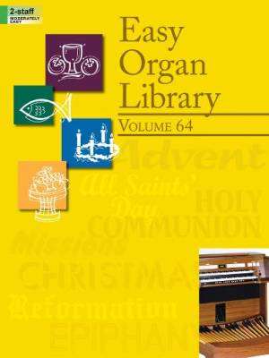 The Lorenz Corporation - Easy Organ Library, Vol. 64 - Book
