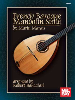 French Baroque Mandolin Suite - Marais/Bancalari - Mandolin TAB - Book