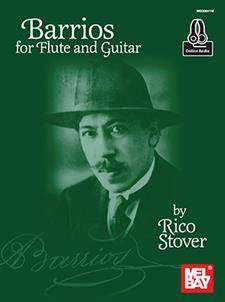 Barrios for Flute and Guitar - Stover - Flute/Guitar - Book/Audio Online