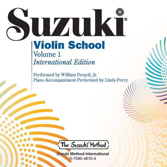 Suzuki Violin School, Volume 1 International Edition - Suzuki - CD
