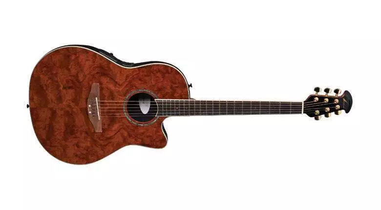 Celebrity Super Shallow Acoustic/Electric - Amber Bubinga