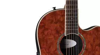 Celebrity Super Shallow Acoustic/Electric - Amber Bubinga